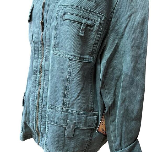 CARIBBEAN JOE WOMEN’S JACKET SIZE XL TEAL COLOR (mallard) - Picture 5 of 11